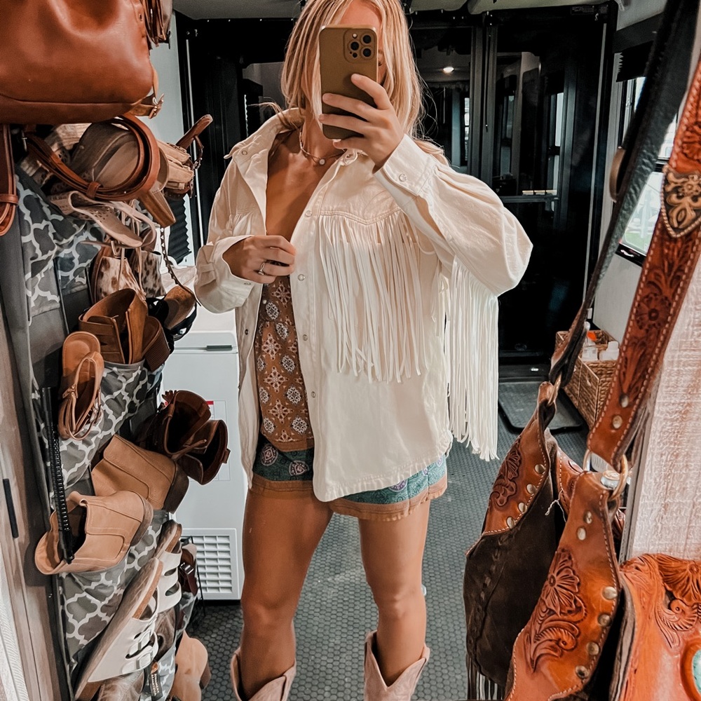 Fringe jacket